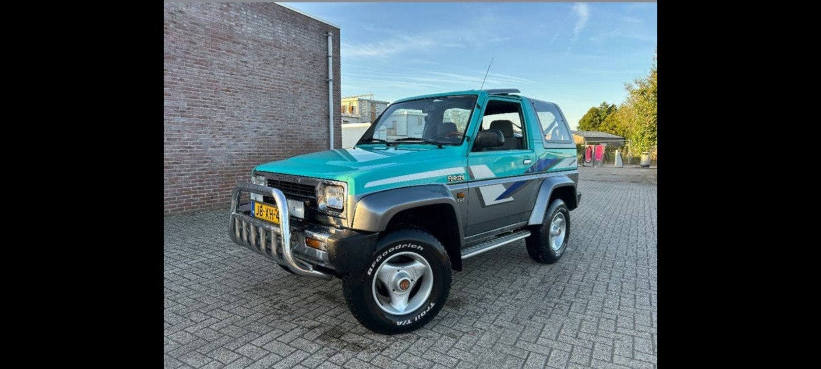 Daihatsu Feroza 1993 Groen goed onderhouden, Auto's, 4 cilinders, 1600 cc, Origineel Nederlands, Particulier