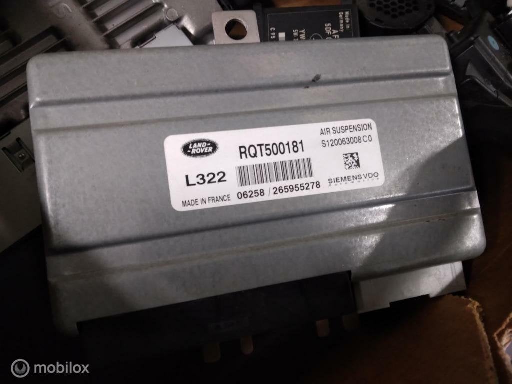 Luchtvering ECU Range Rover L322 Vogue RQT500181 module, Auto-onderdelen, Land Rover, Ophalen of Verzenden, Gebruikt, Land Rover