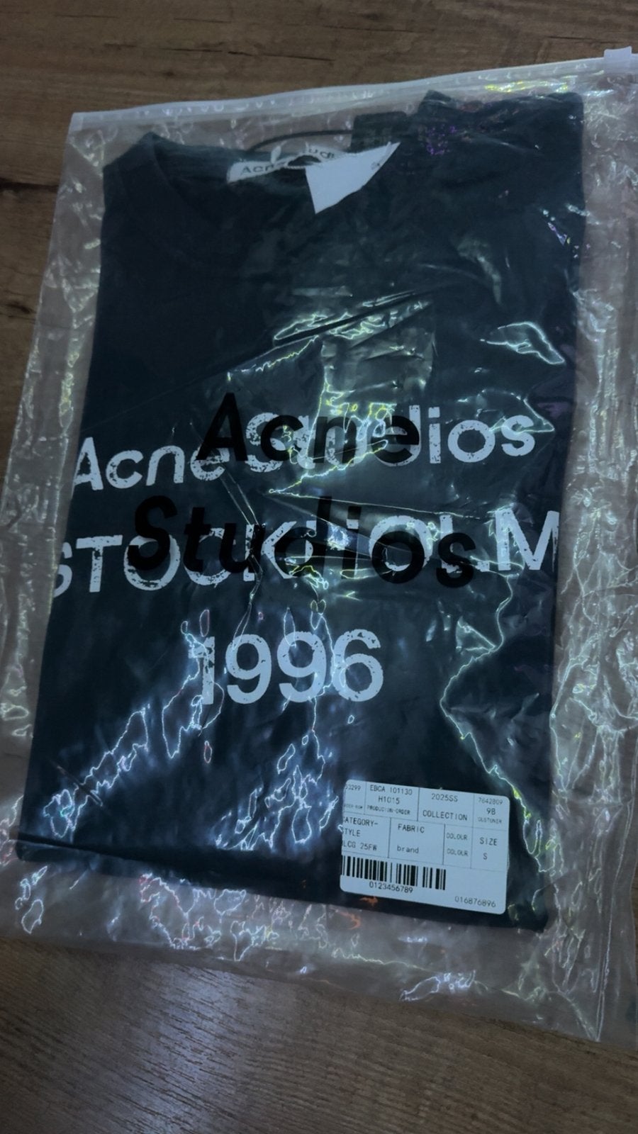 Acne studio longsleeve, Ophalen of Verzenden, Nieuw, Maat 48/50 (M), Blauw