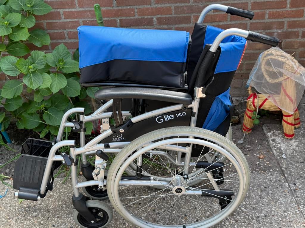 Rolstoel G Lite pro izgst, Diversen, Rolstoelen, Ophalen, Inklapbaar, Zo goed als nieuw, Handbewogen rolstoel