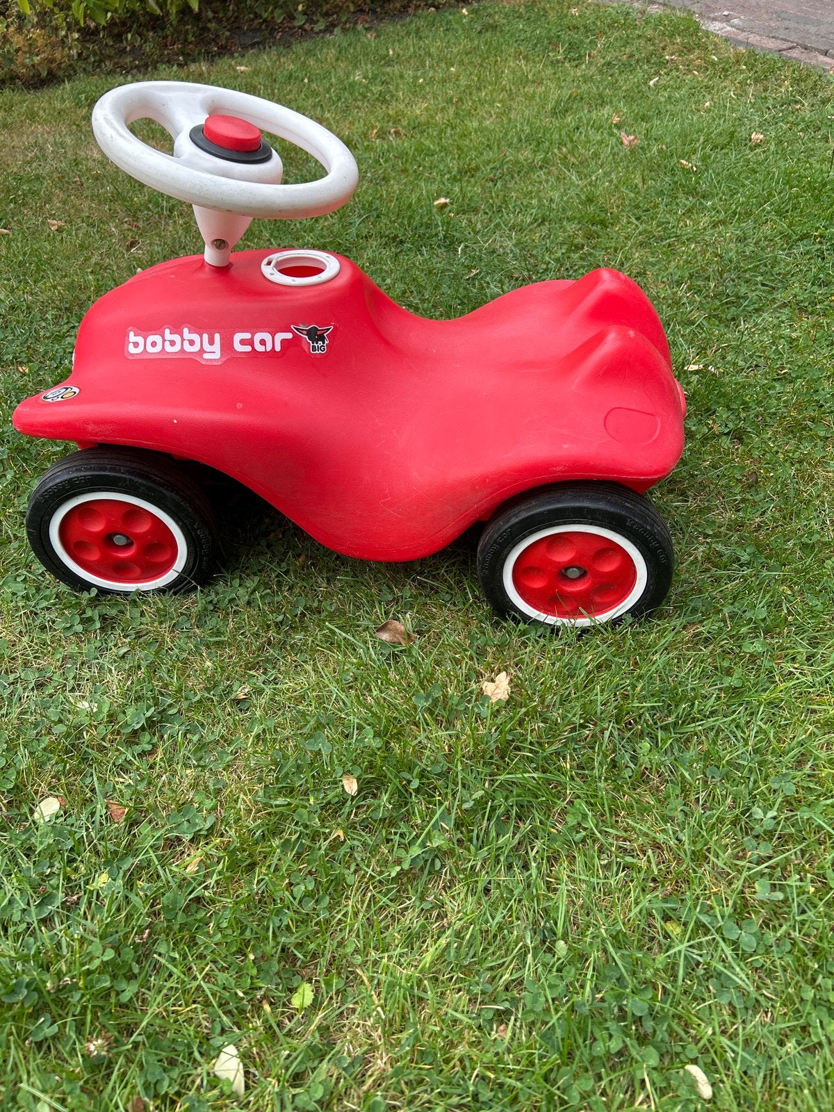 BIG Bobby Car Classic Rood - Loopauto, Kinderen en Baby's, Speelgoed | Buiten | Voertuigen en Loopfietsen, Ophalen, Gebruikt, Loopvoertuig