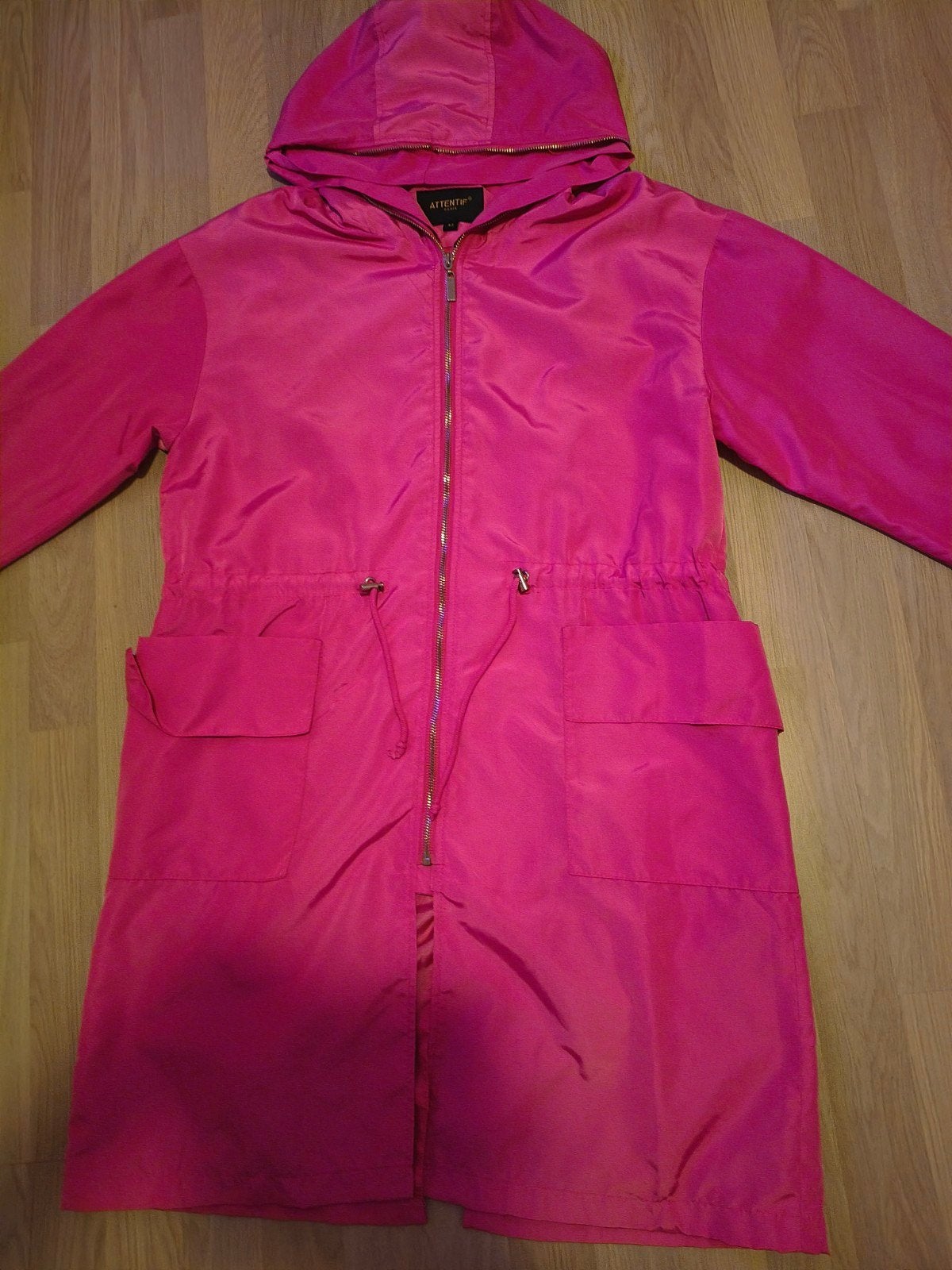 Attentif Dames Parka Roze - Nieuwstaat, Maat 42/44 (L), Ophalen of Verzenden, Zo goed als nieuw, Roze