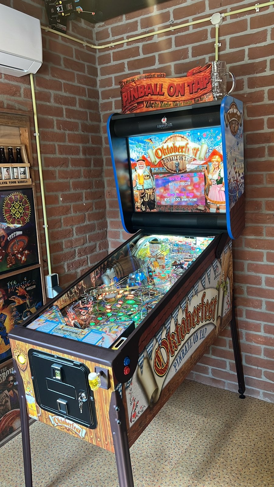 Oktoberfest deluxe huo ruilen, Verzamelen, Automaten | Flipperkasten, Ophalen, Stern, Zo goed als nieuw, Dot-matrix