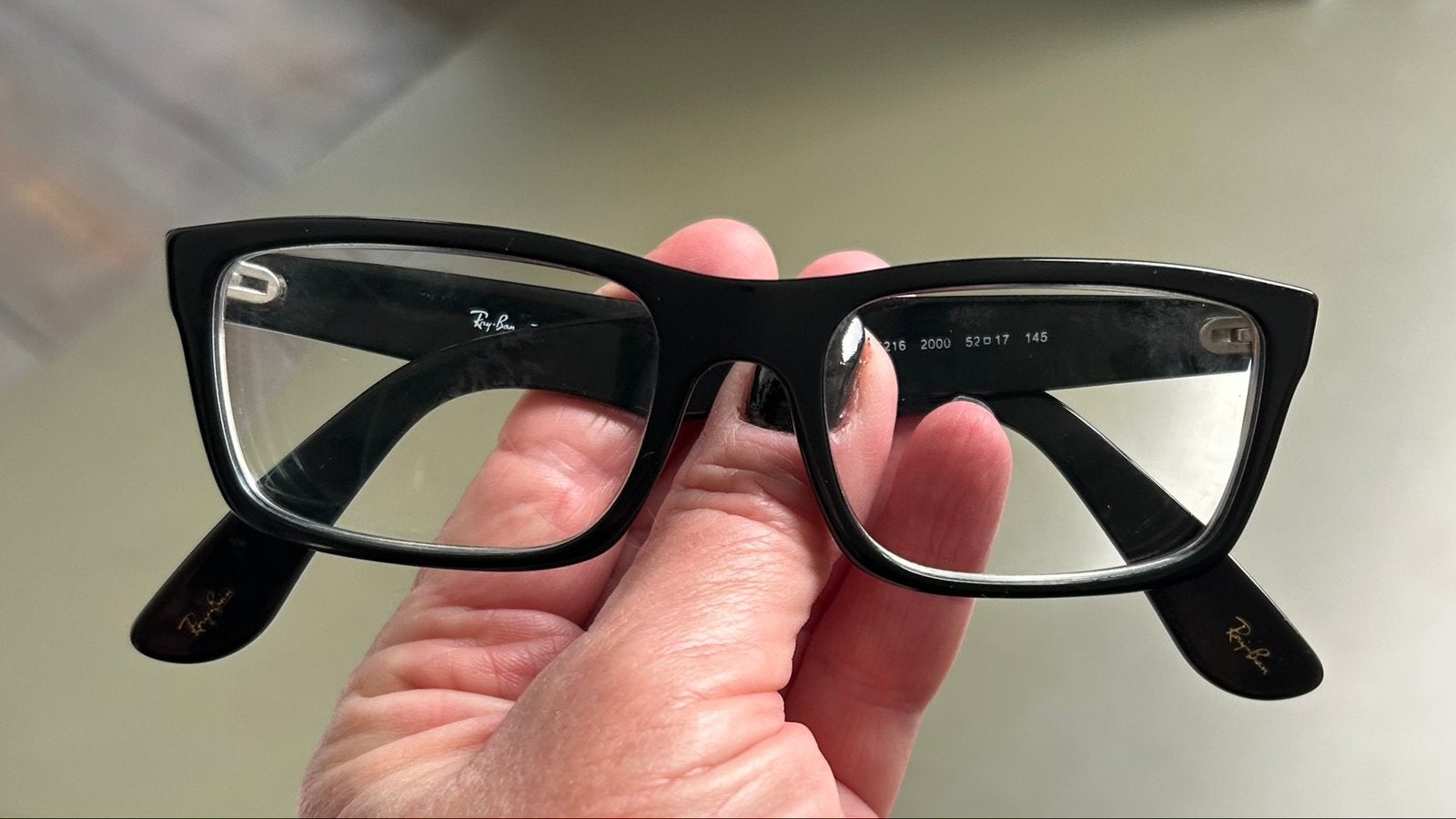Ray Ban Zwarte Bril 5216, Sieraden, Tassen en Uiterlijk, Zonnebrillen en Brillen | Dames, Gebruikt, Zwart, Ophalen of Verzenden