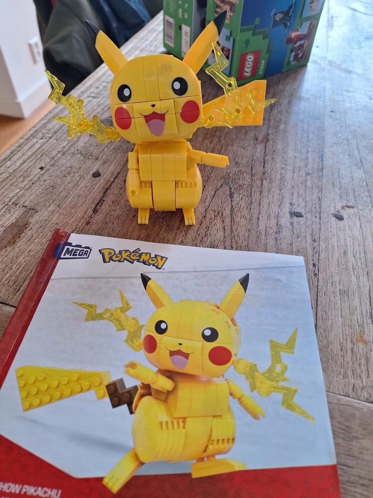 Mega Construx Pokémon Pikachu bouwset, Ophalen, Zo goed als nieuw, Overige merken