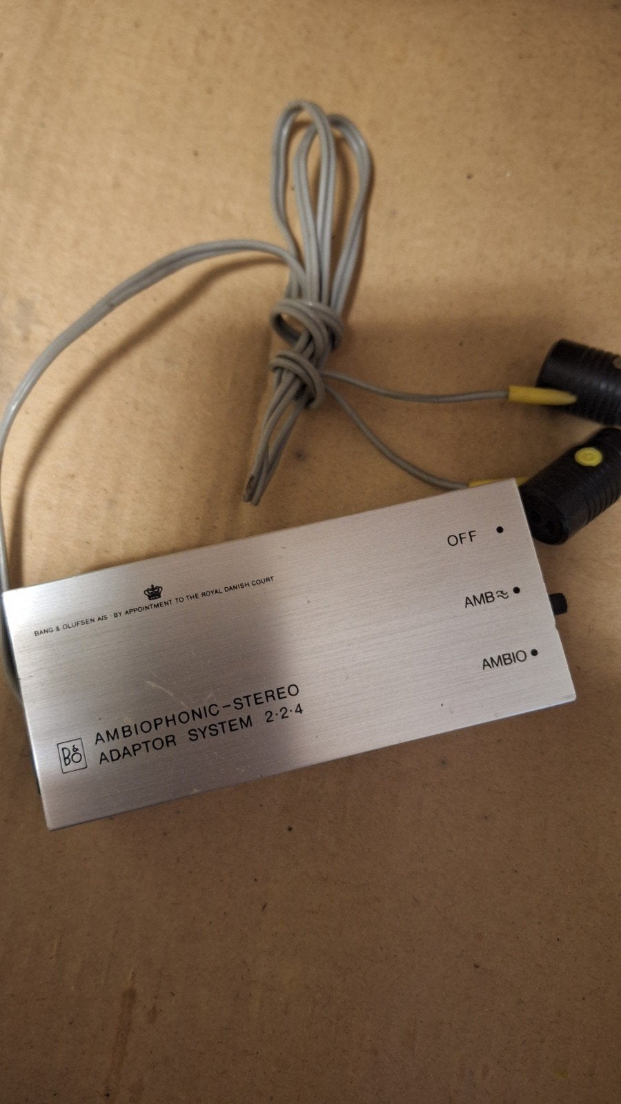 Bang & Olufsen Ambiophonic-Stereo Adaptor System 2-2-4, Ophalen of Verzenden