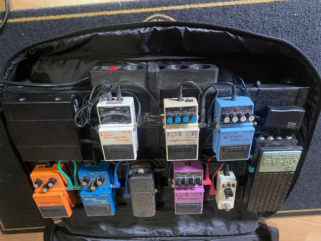 Pedalboard Gitaar Compleet, Ophalen, Gebruikt, Delay of Echo