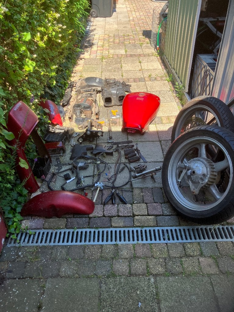 onderdelen cb750 nighthawk in een koop, Motoren, Ophalen
