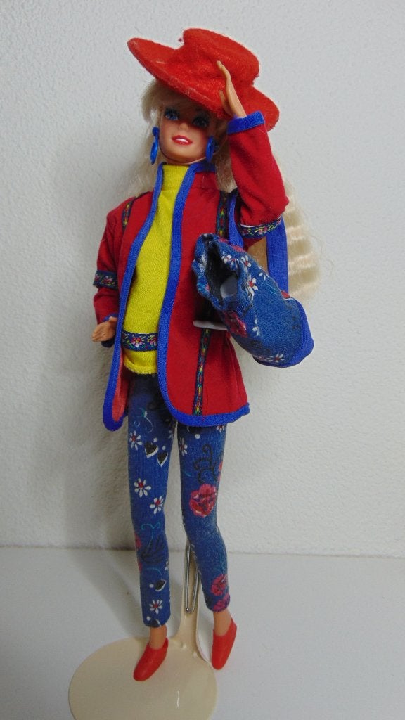 Benneton Barbie 90s, Ophalen of Verzenden, Gebruikt, Pop