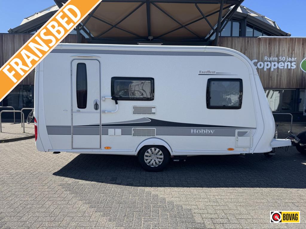 Hobby Excellent 410 SFE 2011 MOVER + VOORTENT!!!, Hobby, Schokbreker, Bedrijf, Treinzit