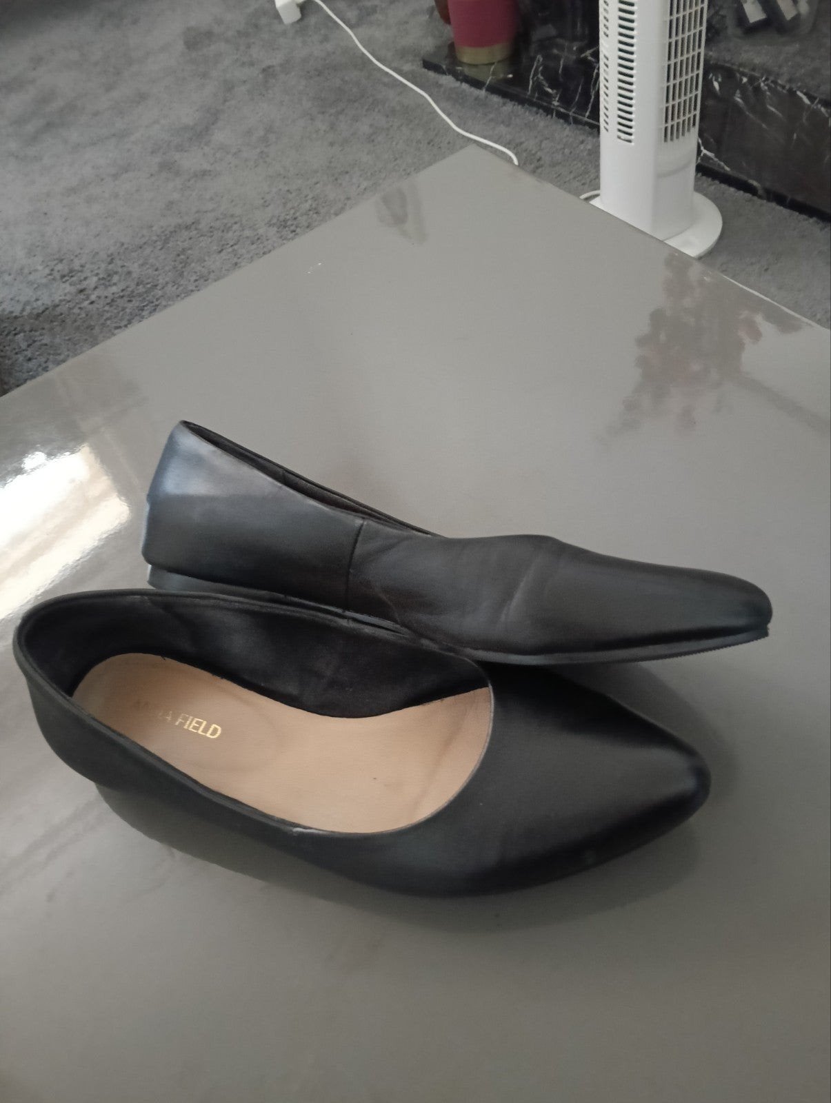 Anna Field Zwarte Ballerina's - Maat 41, Anna Field, Zwart, Zo goed als nieuw, Ballerina's
