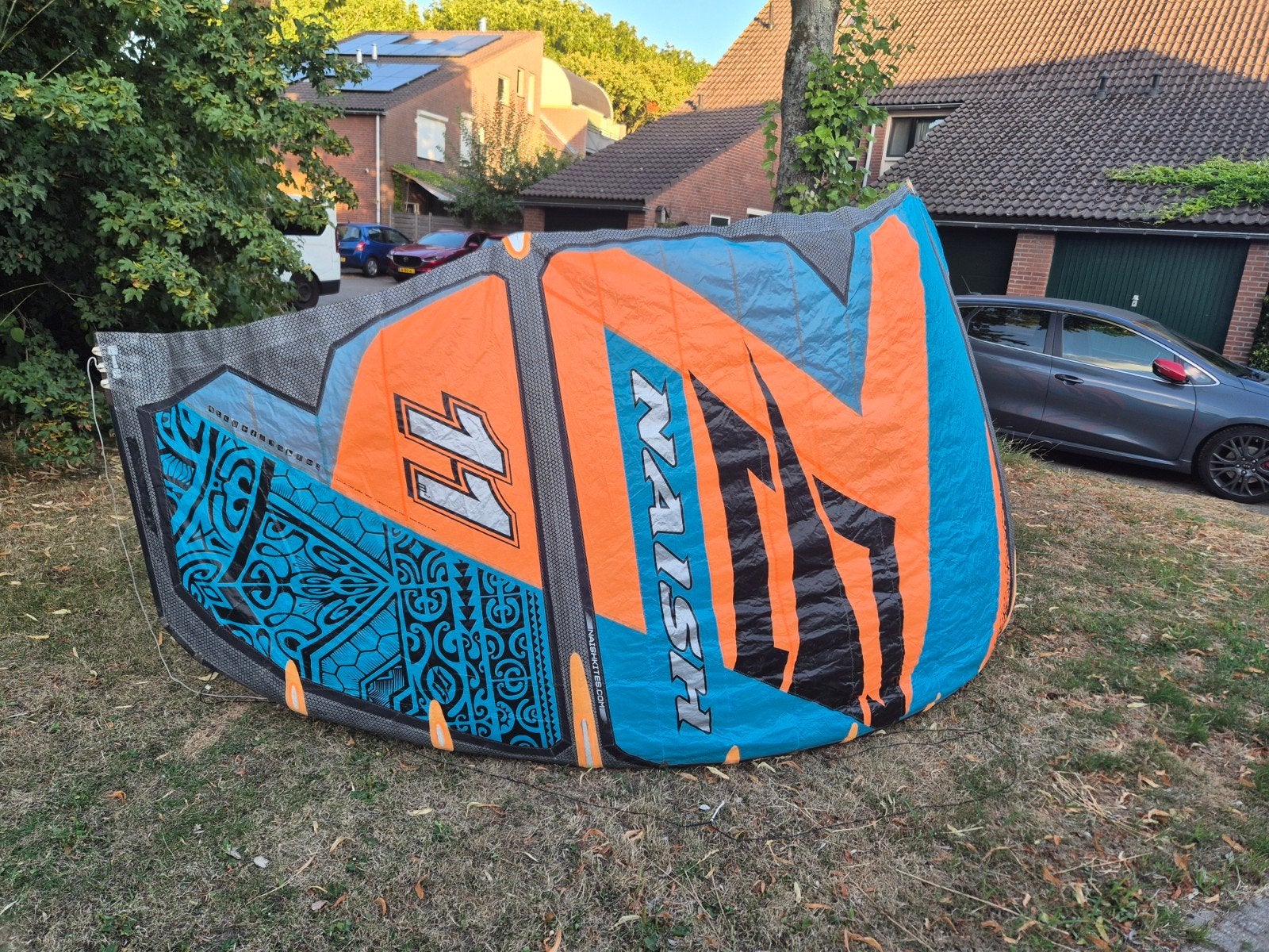 Naish Park 7 ,9, 10 en 11m² kites evt met bar, Gebruikt, Geen board, Kite, 11 m²