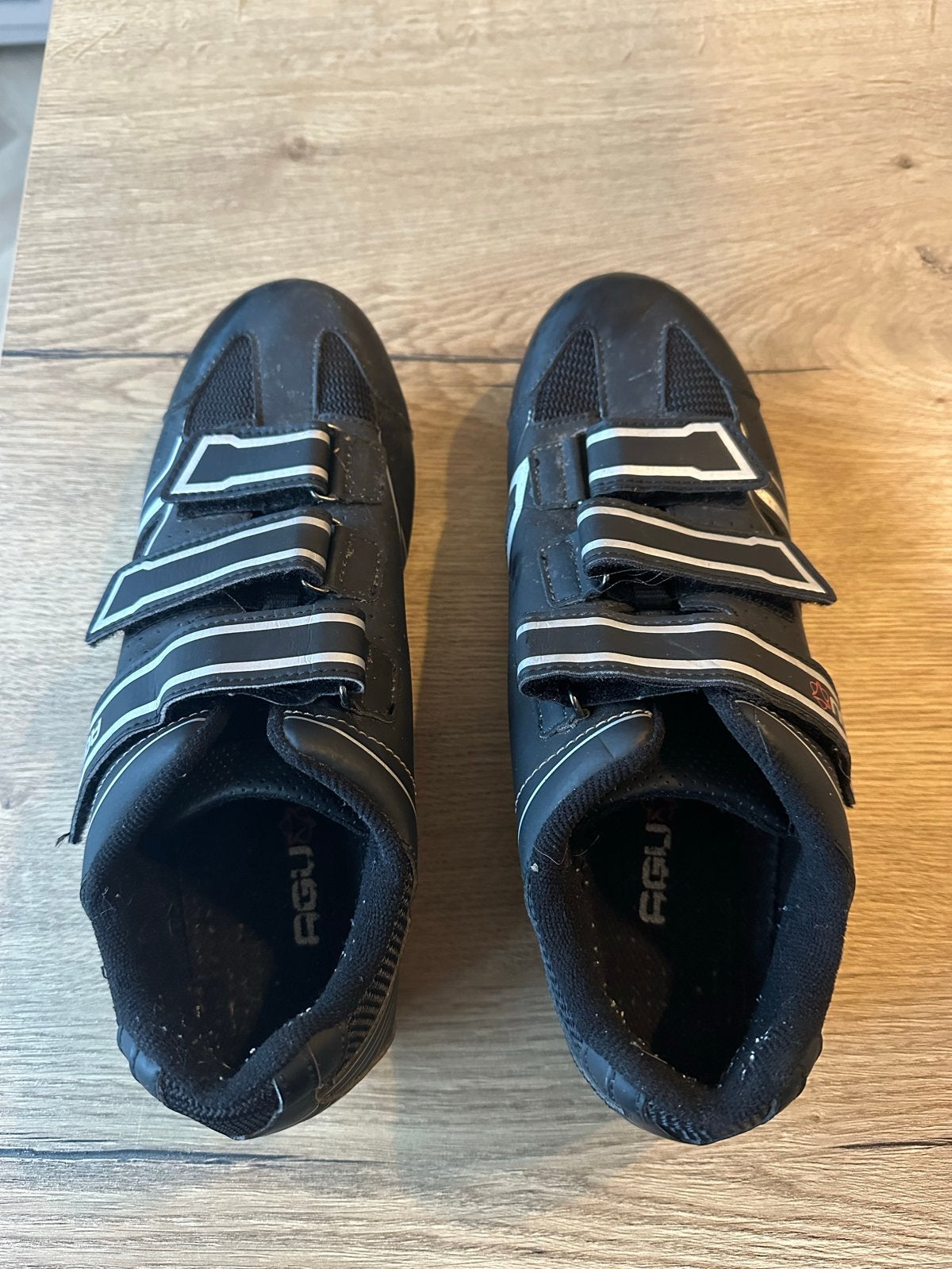 AGU fietsschoenen - Maat 43 - Zwart, Sport en Fitness, Wielrennen, Ophalen of Verzenden, Gebruikt, Schoenen