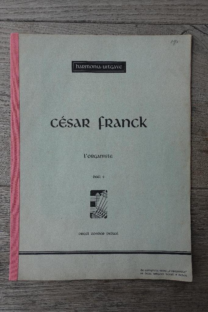 César Franck deel 2, Gebruikt, Ophalen of Verzenden, Religie en Gospel, Artiest of Componist
