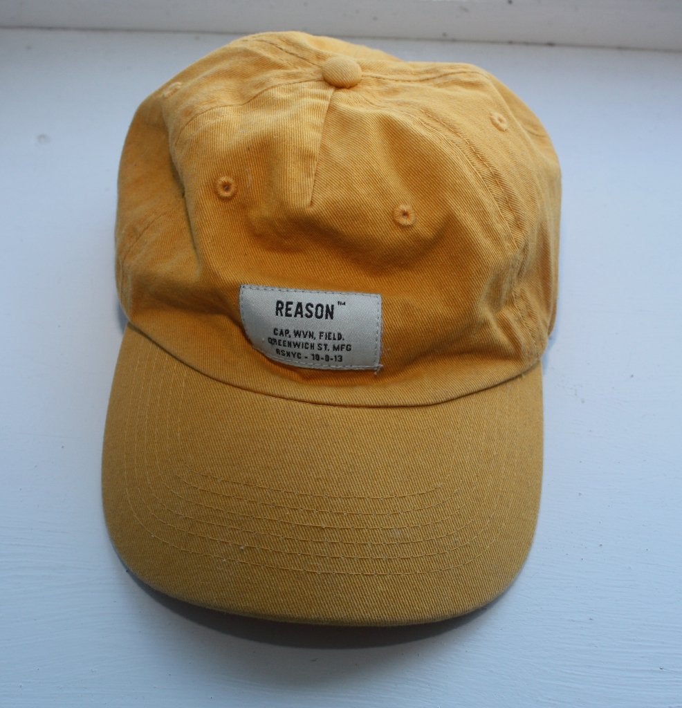Nieuwe gele pet Reason Urban Outfitters, Nieuw, Reason Urban Outfitters, Pet, One size fits all