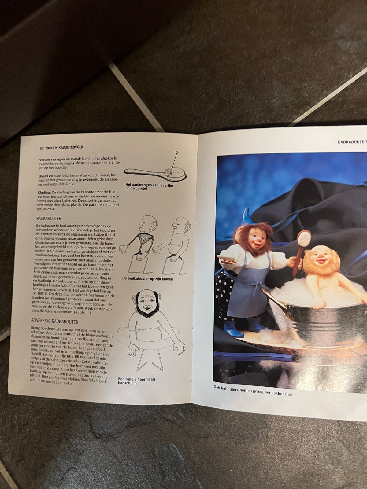 Fimo Boeken: Vrolijk Kaboutervolk & Fimo in een Lijstje, Ophalen of Verzenden, Gelezen, Kleien en Boetseren