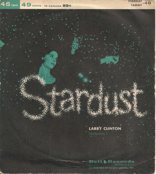 Larry Clinton Orchestra - Stardust (Bell Single # 48), Gebruikt, 7 inch, Pop, Overige typen