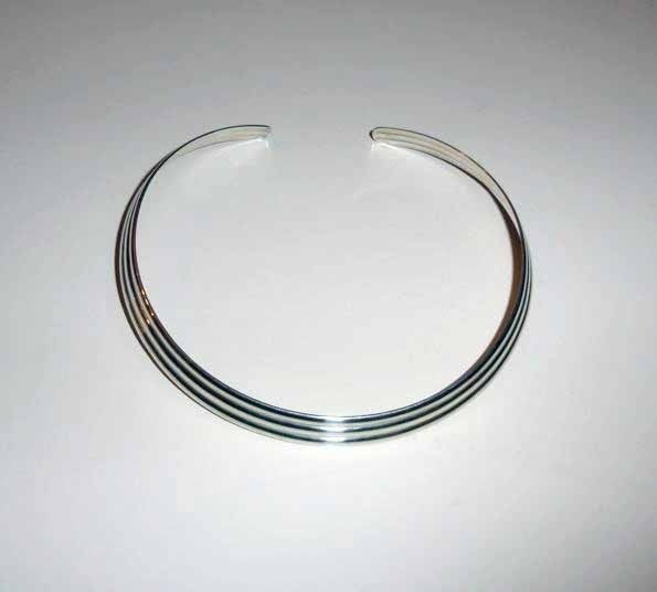 Ketting Spang zilver 925 Choker, Verzenden, Nieuw, Zilver, Zilver