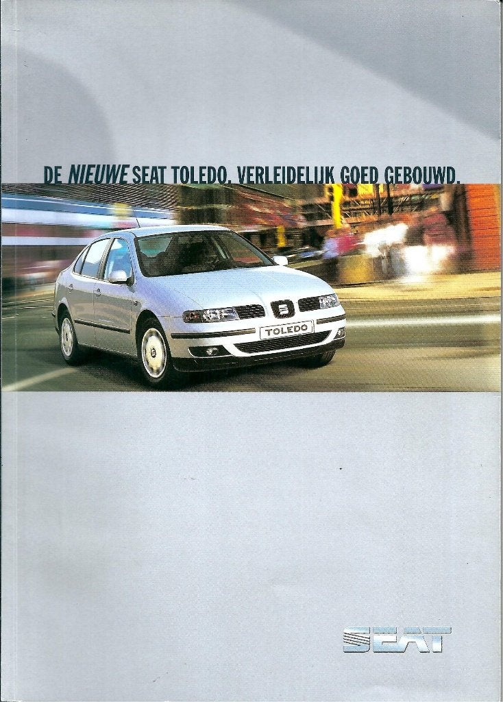 Bochure Seat Leon 1999, Ophalen of Verzenden, Zo goed als nieuw, Overige merken