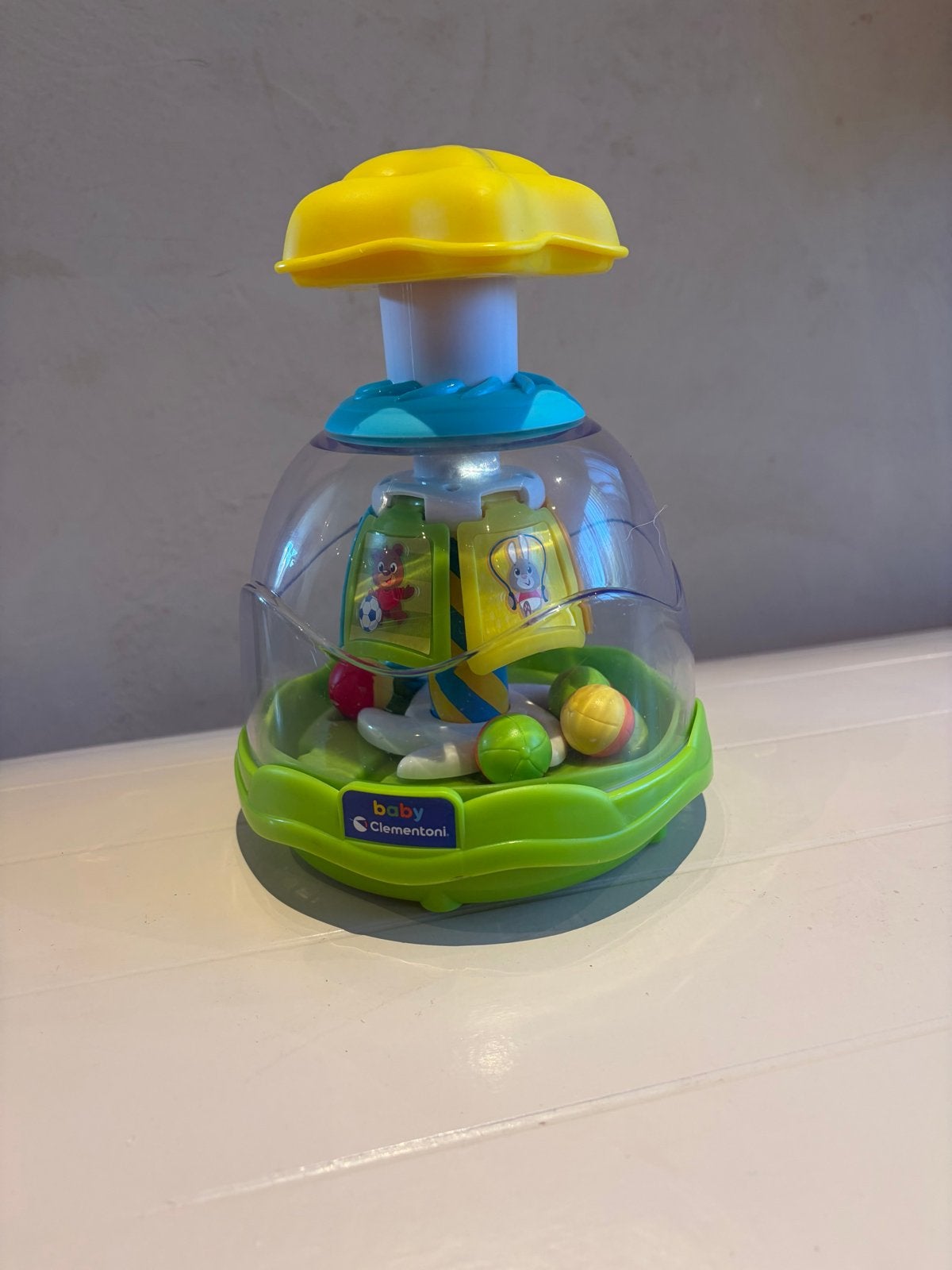 Baby Clementoni draaitol met balletjes en dieren, Ophalen of Verzenden, Nieuw, Overige typen