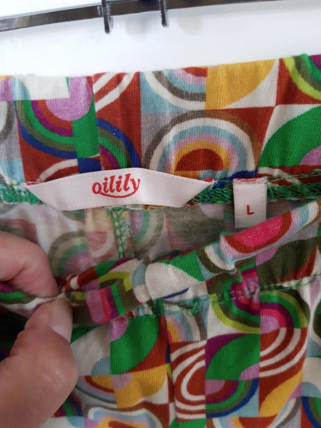 Oilily Legging met kleurrijke print - Maat L, Legging, Oilily, Meerkleurig, Ophalen of Verzenden