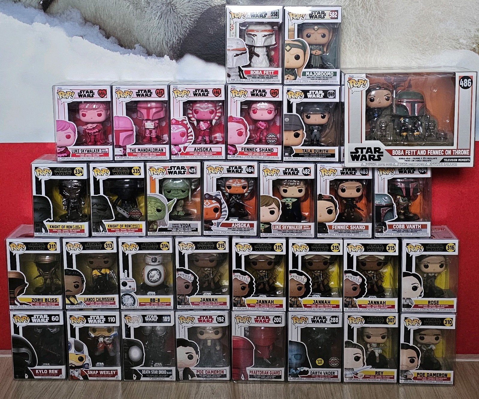 Grote Funko Pop Star Wars collectie (32 stuks), Ophalen of Verzenden, Nieuw