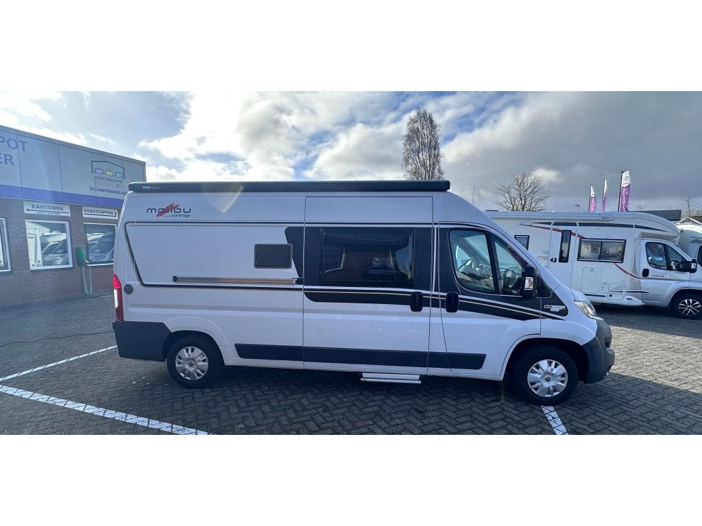 Carthago Malibu Van 600 DB NL-camper 1-ste eig. Euro 6, Buscamper of Camperbus, Koelkast, Bedrijf, 5 tot 6 meter