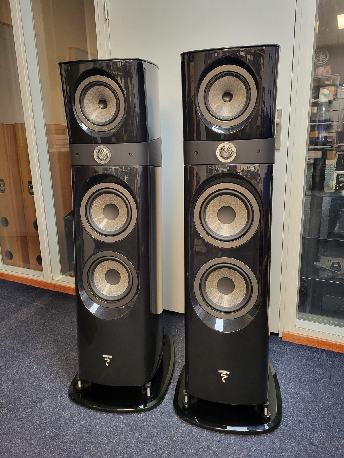 Focal Sopra N3 Vloerstaande Luidsprekers - Black High Gloss, Vloerstaande luidspreker, ., Zo goed als nieuw, .