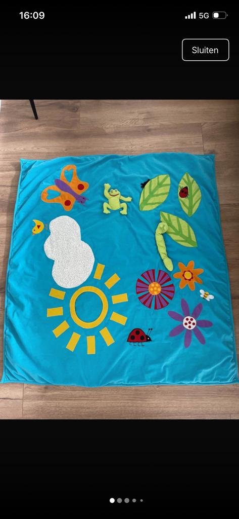 Vrolijk speelkleed, Ophalen of Verzenden, Zo goed als nieuw