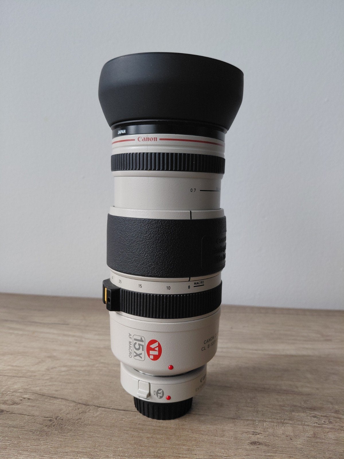 Canon Zoom Lens CL 8-120mm 1:1.4-2.1 met Extender CL 2X, Canon, Zoom, 120 mm, Telelens