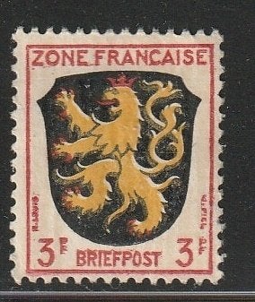 Bez.zone Fr 1945 2 Pfalz 3p, Postfris, Ophalen of Verzenden, Overige periodes, Postfris