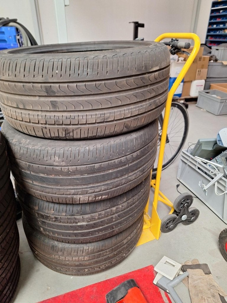 4x Pirelli P7 Verde zomerbanden 275/40 R21 107Y – Volvo XC90, Auto-onderdelen, Banden en Velgen, Ophalen, Gebruikt, 275 mm, 21 inch