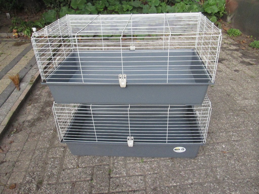 2x ferplast kooien 100x50x45  15euro per    stuk, Kooi, Cavia, Zo goed als nieuw, 75 tot 110 cm
