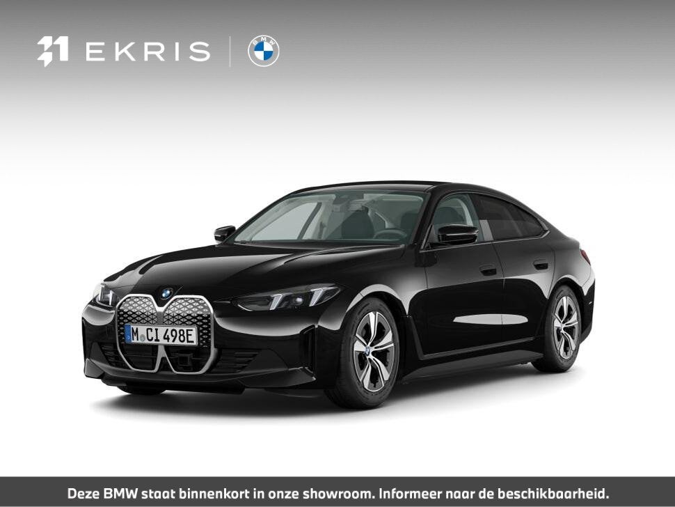 BMW i4 eDrive35 | Pure Edition, Auto's, 513 km, Achterwielaandrijving, Zwart, 286 pk