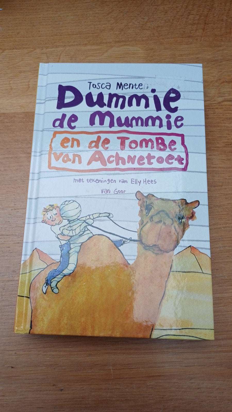 Dummie de mummie en de tombe van Achnetoet, Boeken, Ophalen, Zo goed als nieuw