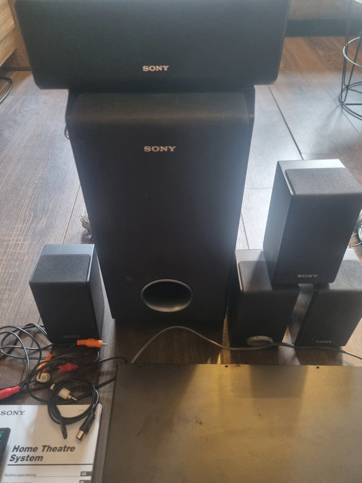 Sony HT-SF1100 HT-SS1100 5.1 Surround Home Cinema Set, Audio, Tv en Foto, Home Cinema-sets, Ophalen of Verzenden, Gebruikt, 5.1-systeem