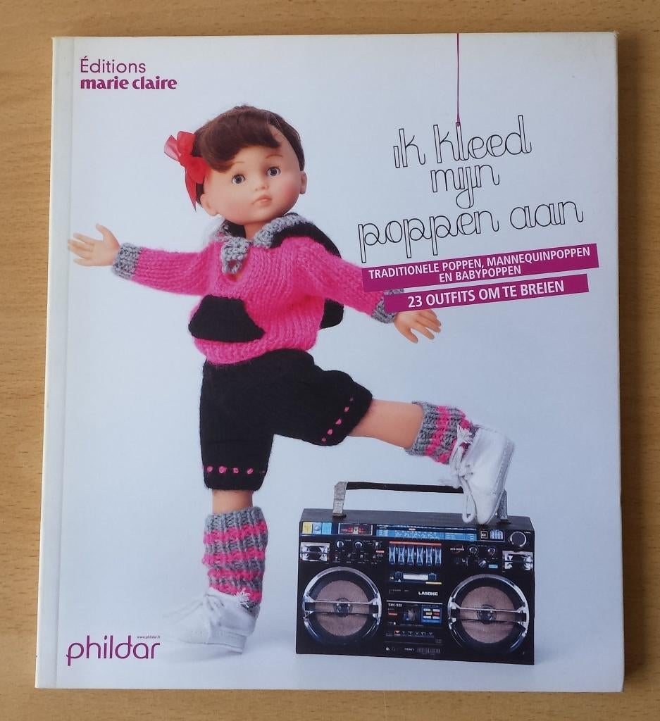Breien - Ik Kleed Mijn Poppen Aan - Marie Claire - 2014, Gebruikt, Marie Claire, Ophalen of Verzenden, Breien