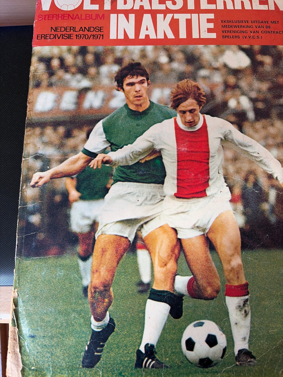 Voetbalsterren in Aktie 1970/1971 album (mist 11 plaatjes), Ophalen, Gebruikt, Overige binnenlandse clubs, Boek of Tijdschrift