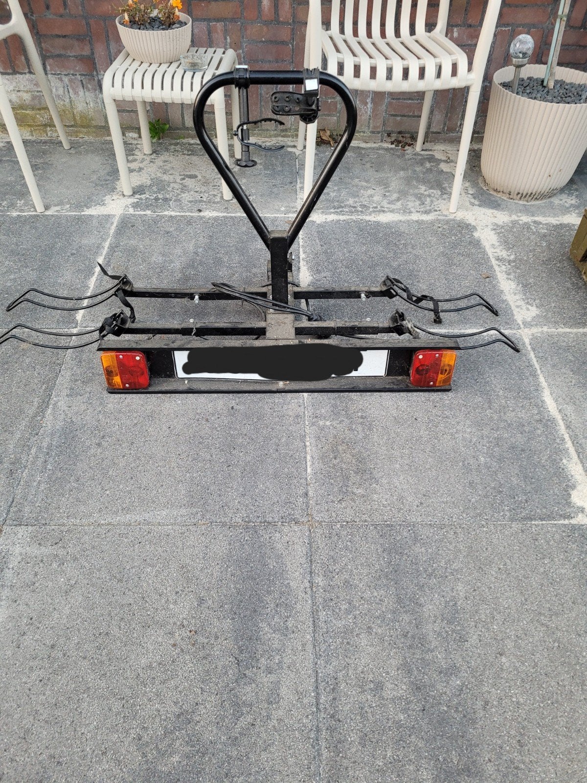 Nette fietsendrager voor 2 fietsen, Ophalen, 2 fietsen, Gebruikt, Trekhaakdrager