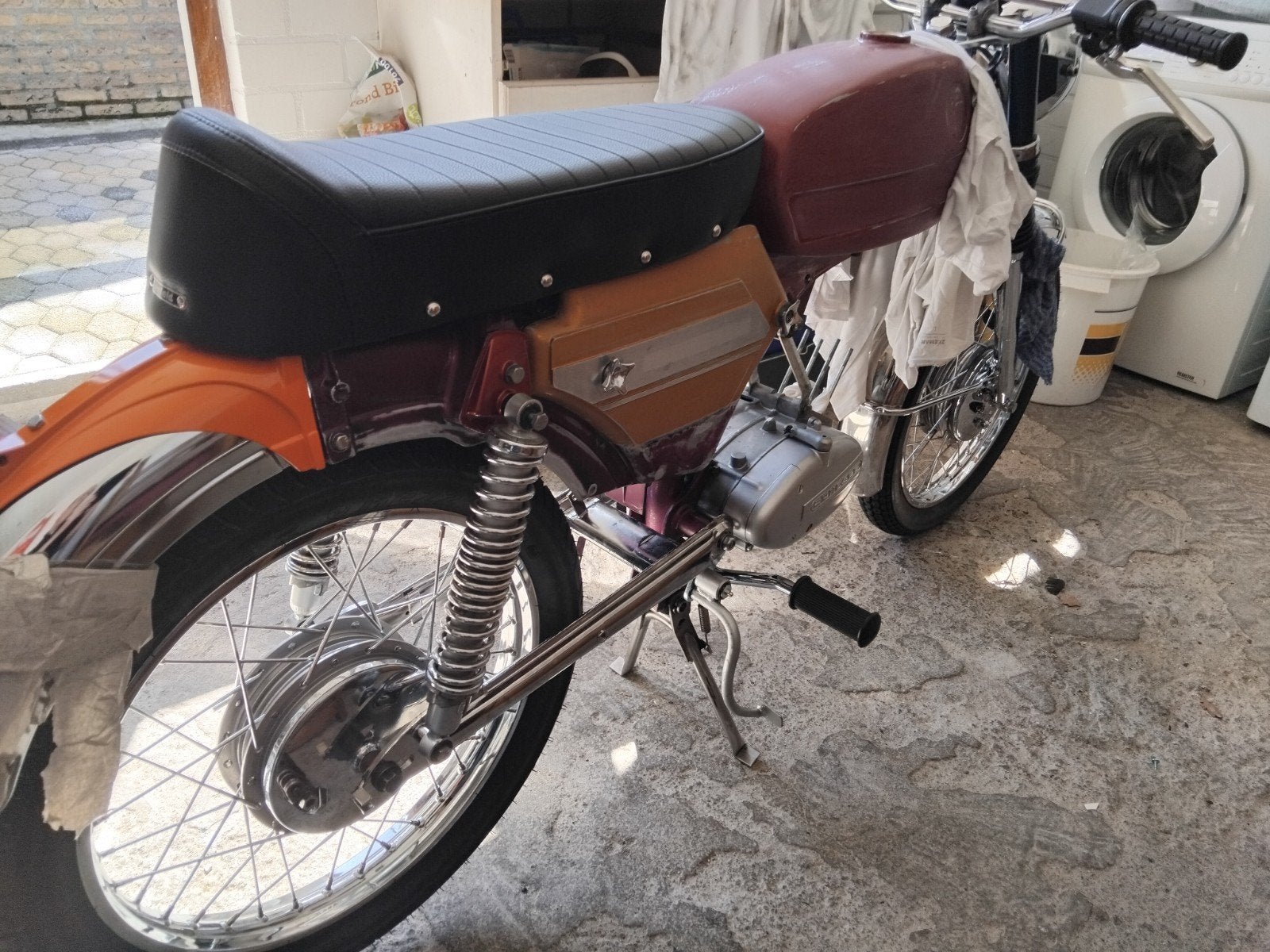 Zundapp 517 met nieuwe onderdelen en complete voorvork, Ophalen, Gebruikt, Frame