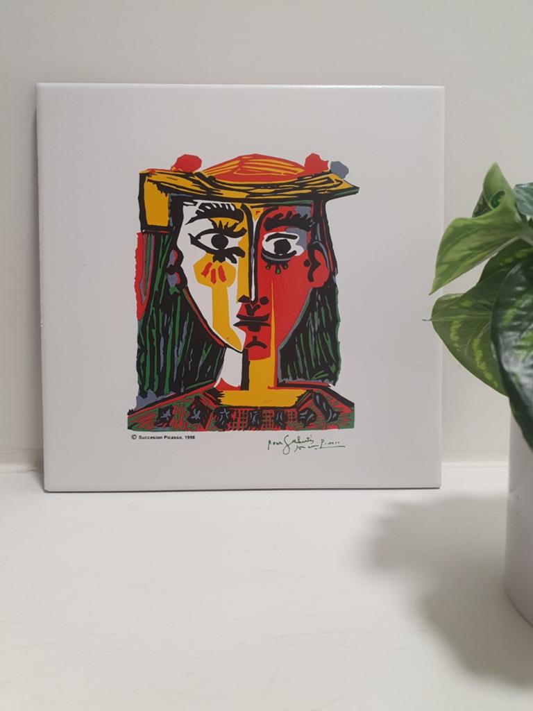 Picasso keramische tegel, Ophalen of Verzenden