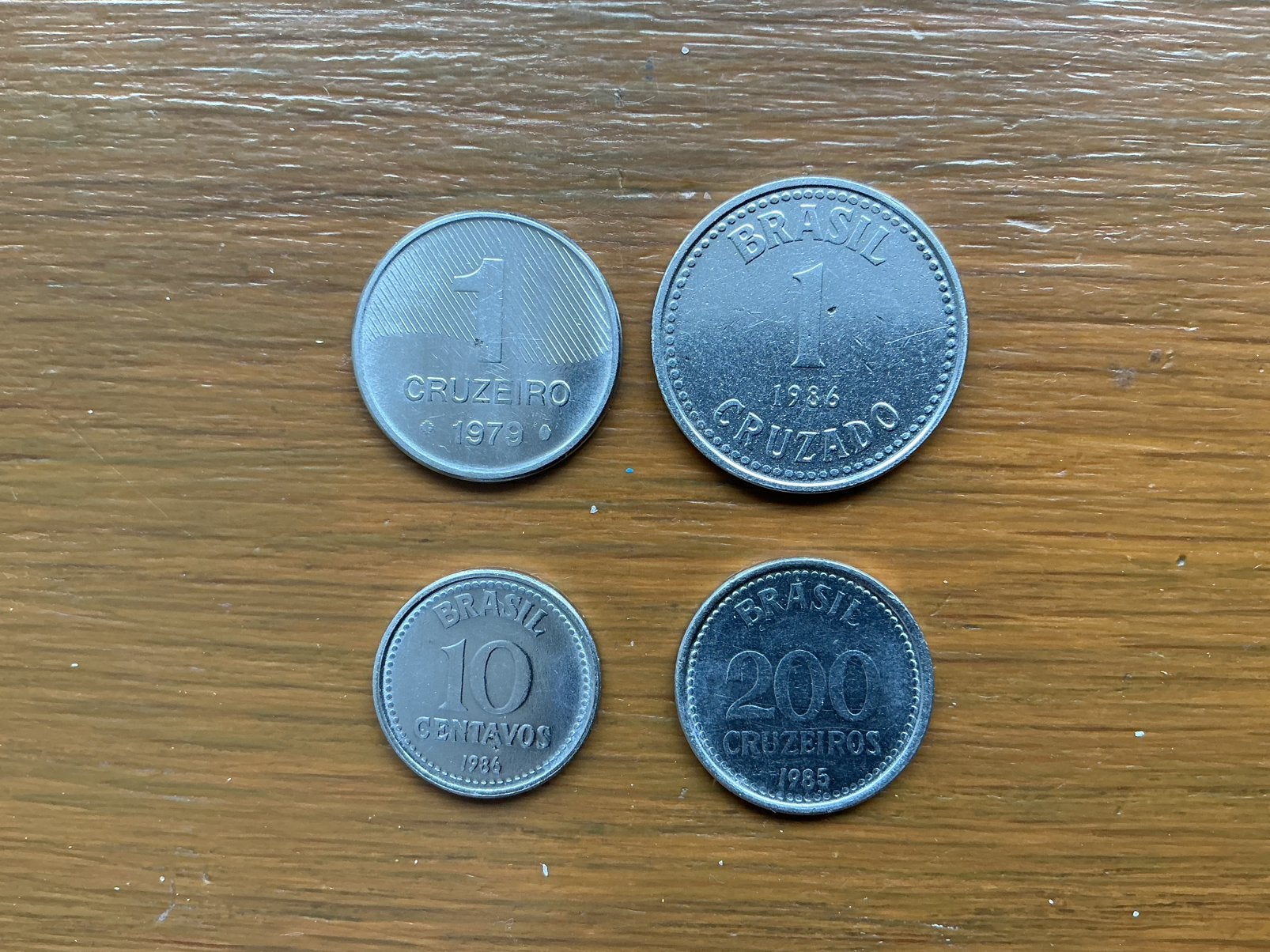 Munten Brazilië, Ophalen of Verzenden, Zuid-Amerika