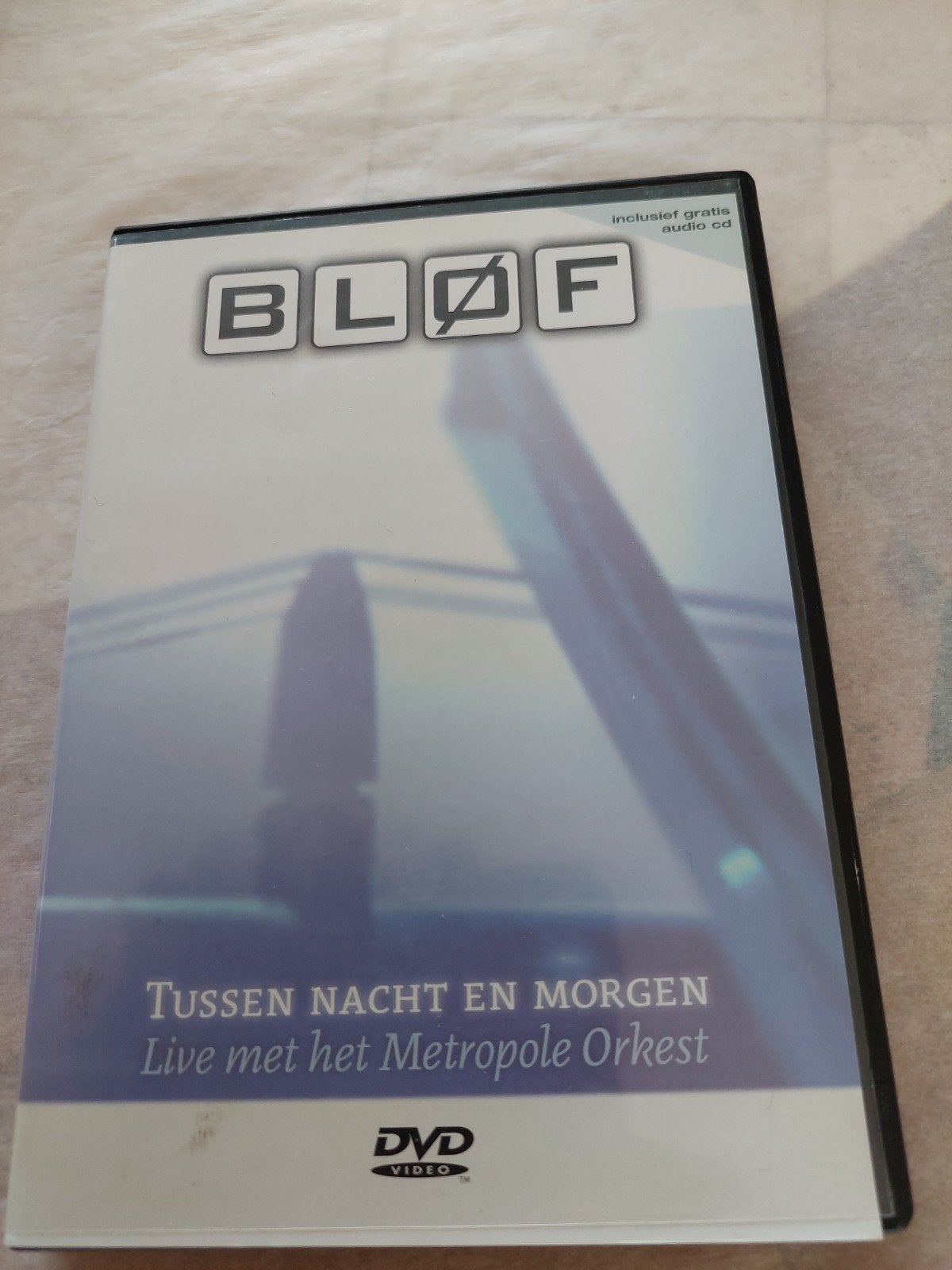 BLØF - Tussen Nacht en Morgen Live met Metropole Orkest DVD, Gebruikt, Alle leeftijden, Nederlands, Concert