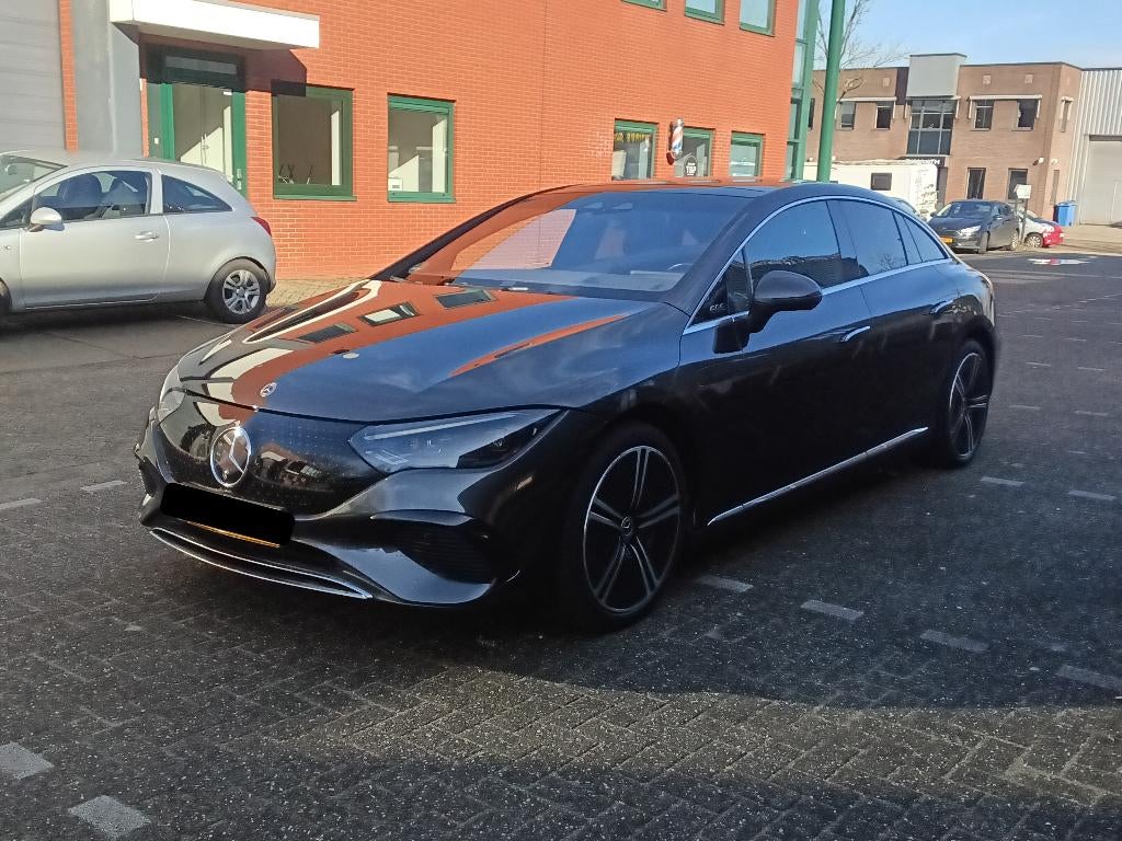 Mercedes Benz EQE 350+ | Premium Plus | AIRM | PANO | FULL |, Parkeerassistent, Zwart, Leder, Elektrisch