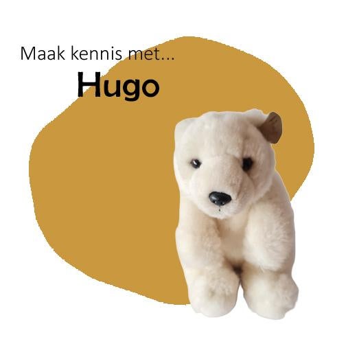 Hugo: de ijsbeer knuffel met een warm hart, Overige merken, Overige karakters, Beer, Ophalen of Verzenden