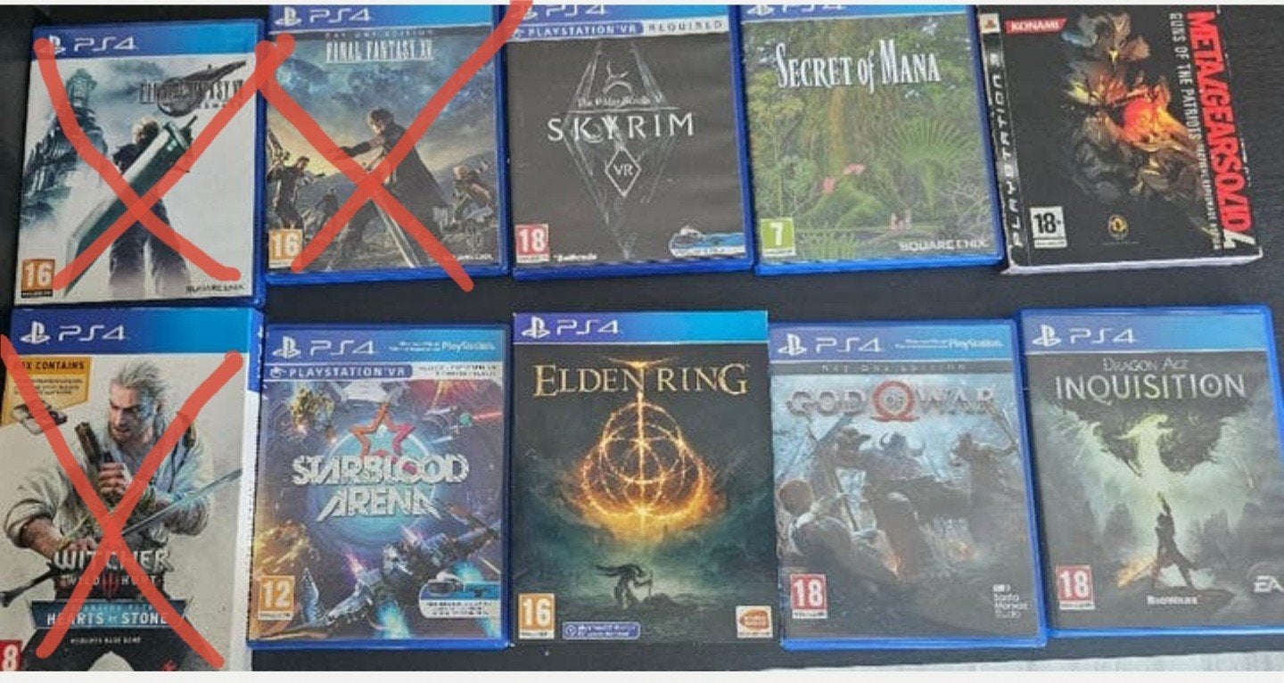 ps4 games, o.a. elden ring, resident evil, Avontuur en Actie, Gebruikt, Vanaf 18 jaar, 1 speler