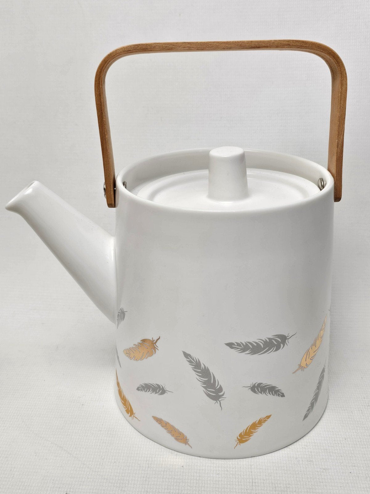 # Japanse keramische theepot set met 4 theekopjes, Aziatisch, Gebruikt, Keramiek, Ophalen of Verzenden