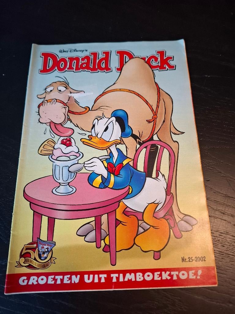 Donald Duck Nr. 25 Jaar 2002, Boeken, Stripboeken, Gelezen, Eén stripboek, Ophalen of Verzenden, Donald Duck