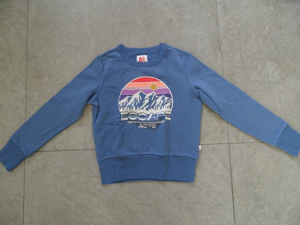 Blauwe trui van American Outfitters, maat 158 meisje, ZGAN!, Kinderen en Baby's, Meisje, Trui of Vest, Ophalen of Verzenden, Zo goed als nieuw