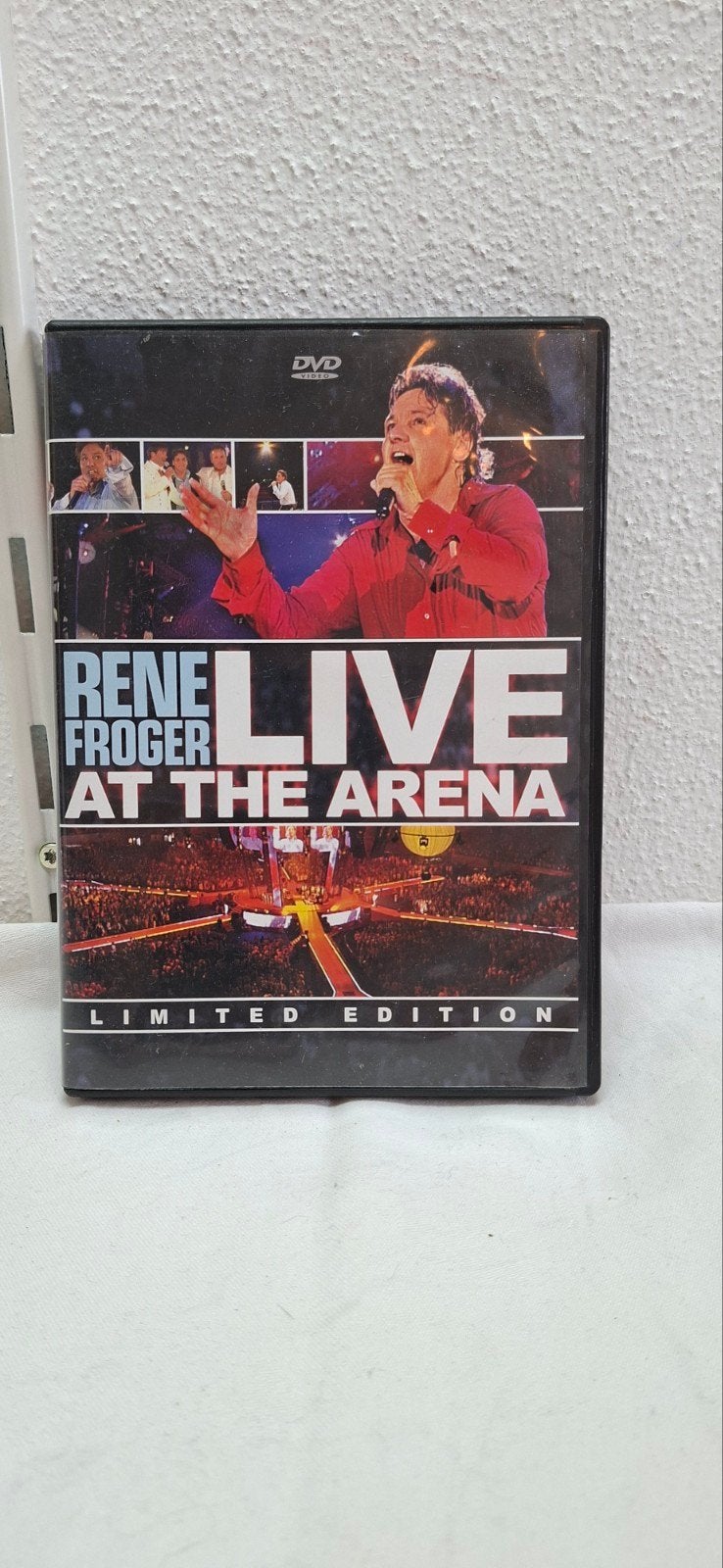 René Froger Live At The Arena - Limited Edition DVD, Gebruikt, Alle leeftijden, Nederlands, Concert
